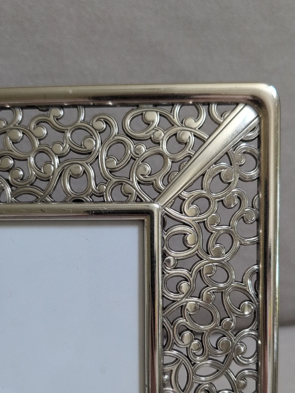 Classic Brighton Serendipity Silver Filigree Photo Frame 5 x 5 Photo Opening